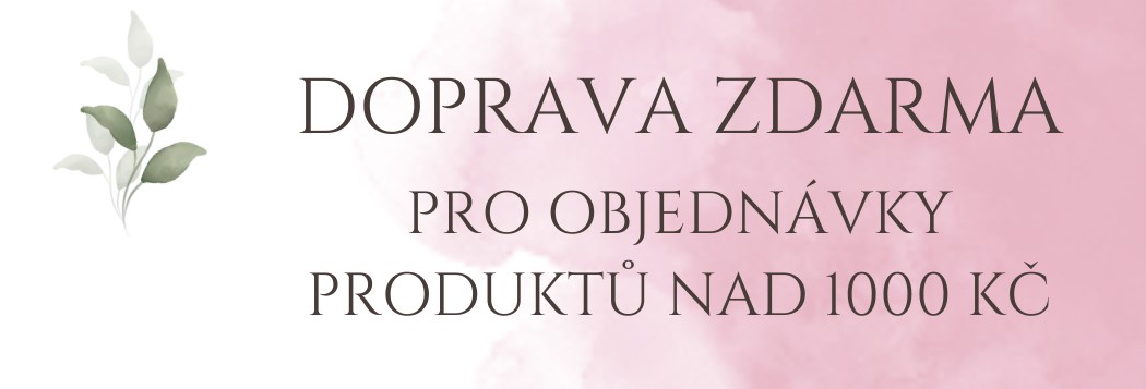 Doprava zdarma nad 1000 Kč